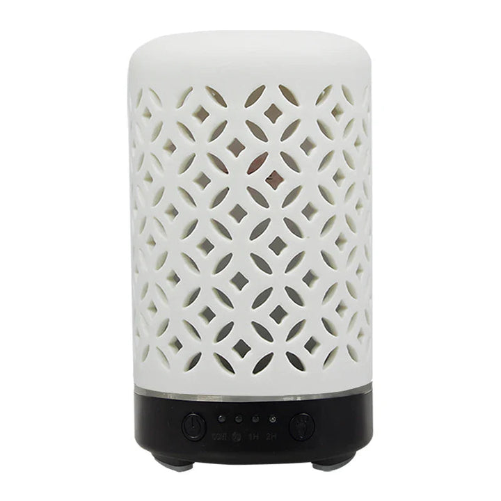 ZenLight - Stijlvolle Keramische Diffuser met LED Sfeerverlichting
