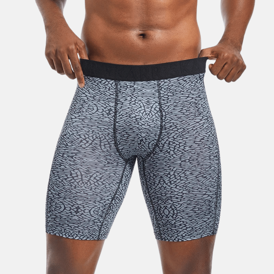 Lange stretch boxershorts voor heren