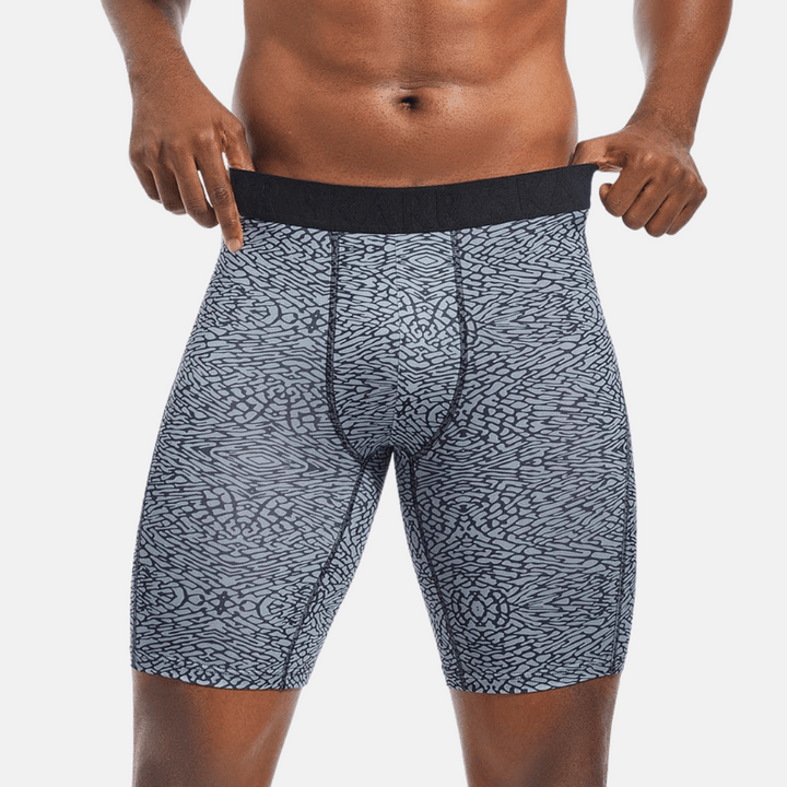 Lange stretch boxershorts voor heren