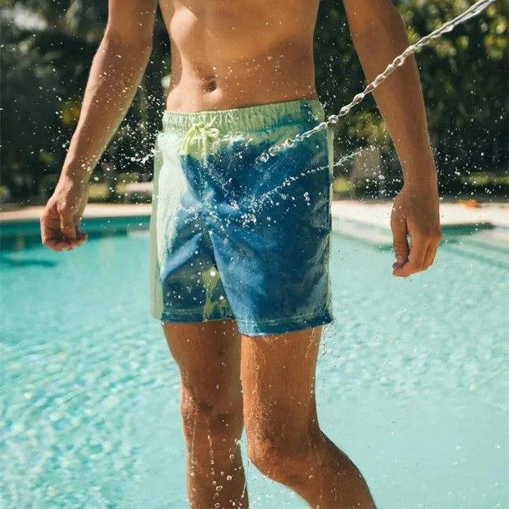 Kleurveranderende zwembroek man