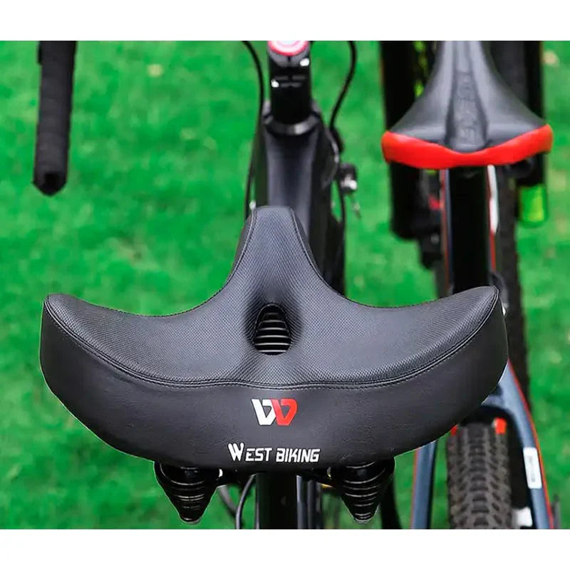 CyclePad– Comfortabel Fietszadel met Extra Brede Zitting