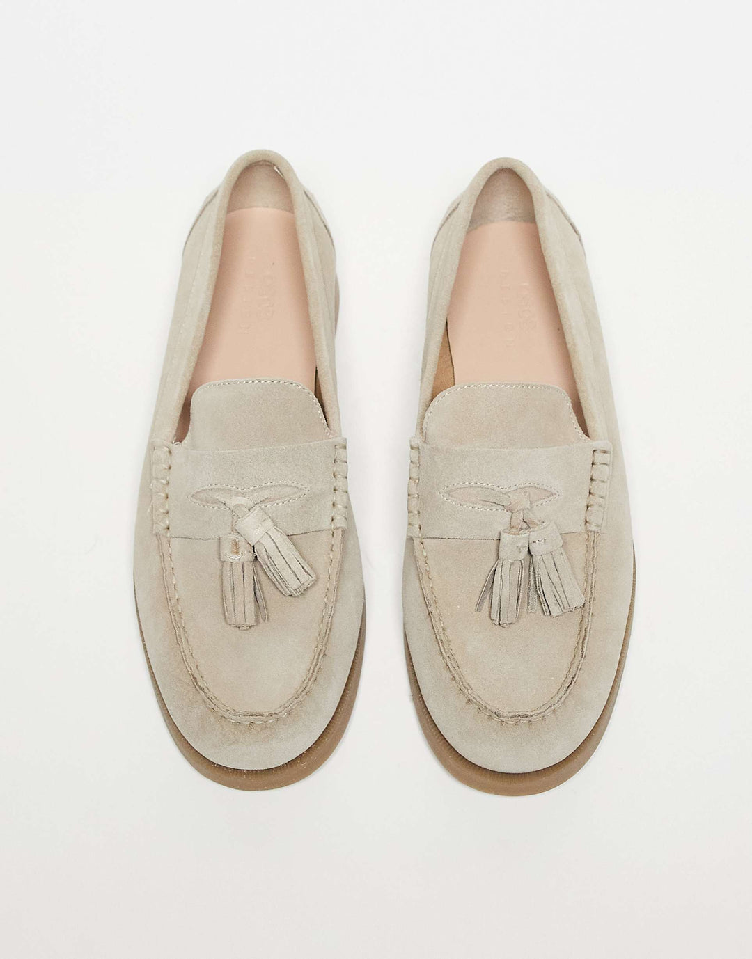 Luxe Suède Loafers met Kwast Detail