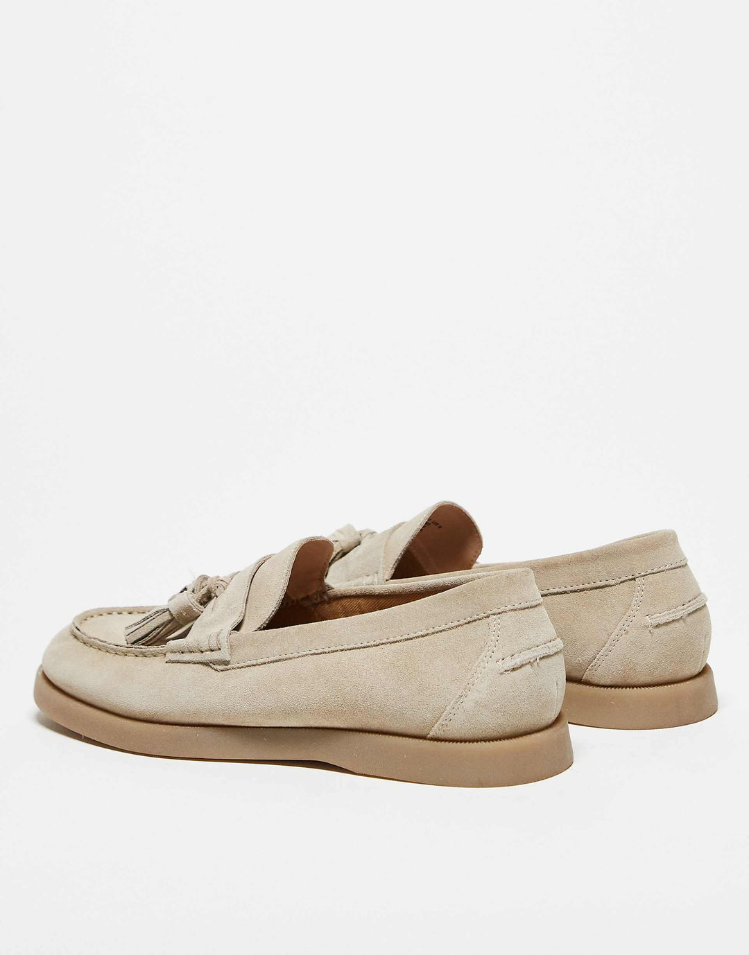 Luxe Suède Loafers met Kwast Detail