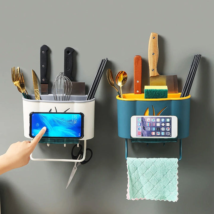 KitchenBuddy - Multifunctionele Keuken Organizer Zonder Boren