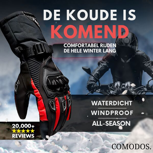 ThrottleX™ Weerbestendige Moto Handschoenen | Overwin Elke Rit, Elk Weer