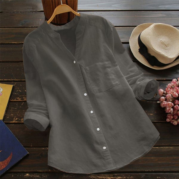 Blouse dames linnen - Marcela
