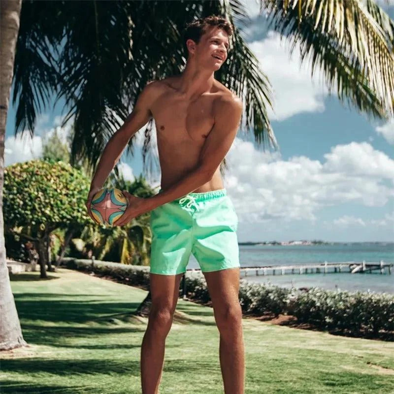 Kleurveranderende zwembroek man