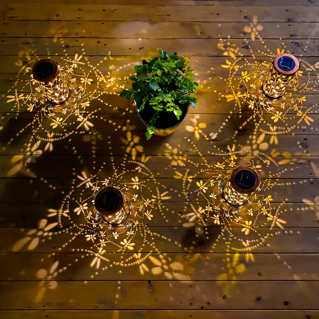 LumiLibel - Solar Libelle Lantaarn Voor Sfeervolle Tuinverlichting