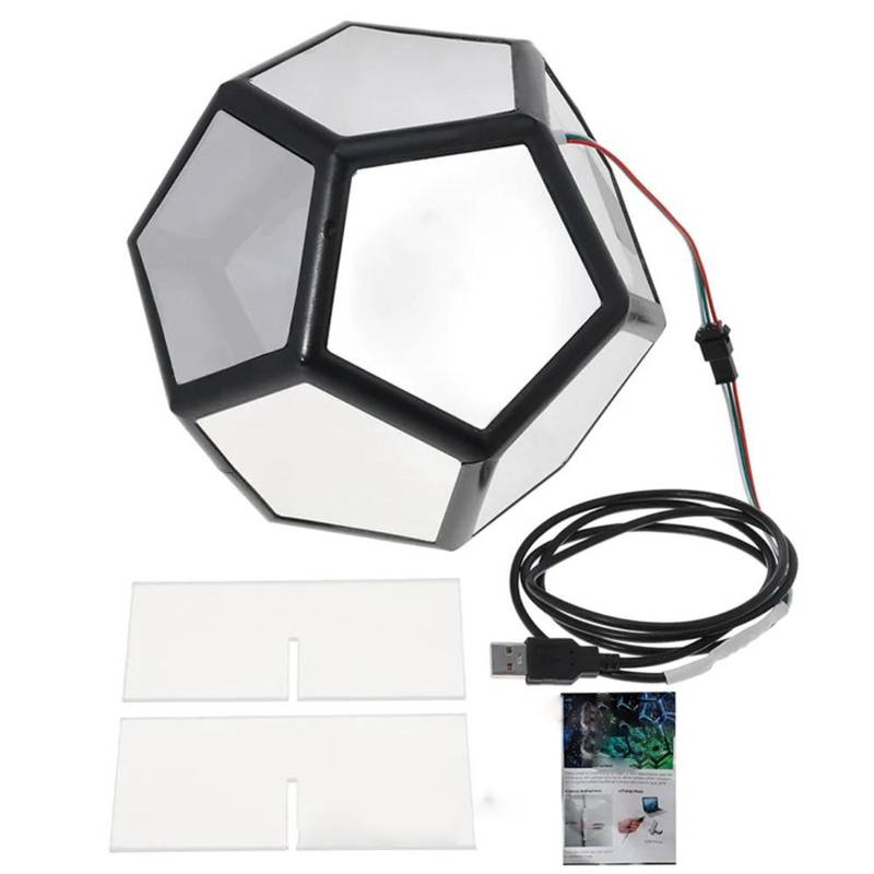 LumiGlow - Magische 3D Lamp Met Oneindige Kosmische Effecten