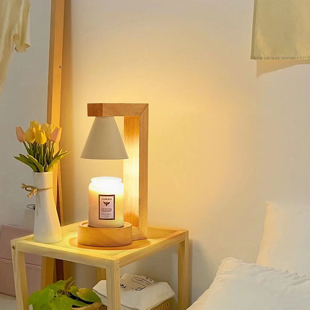 GlowLume - Kaarsverwarmerlamp met Stijlvol Design voor Rookvrije Geurervaring