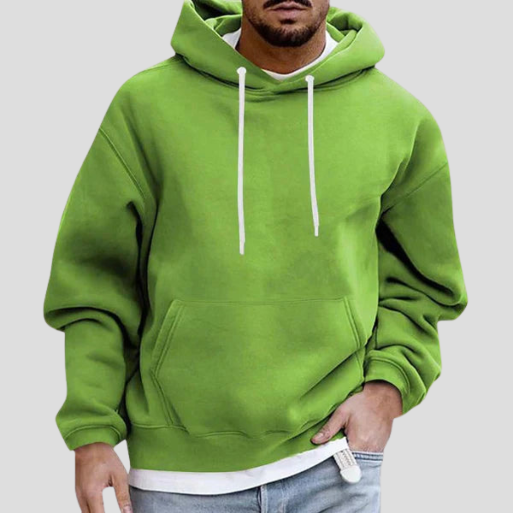 Herenhoodie met zakken