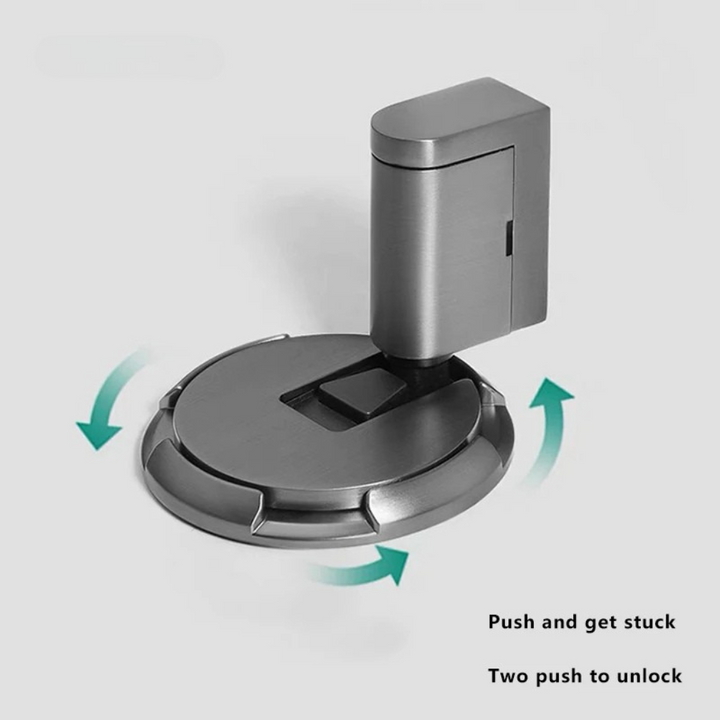 Magnetische deurstopper voor vloermontage zonder boren