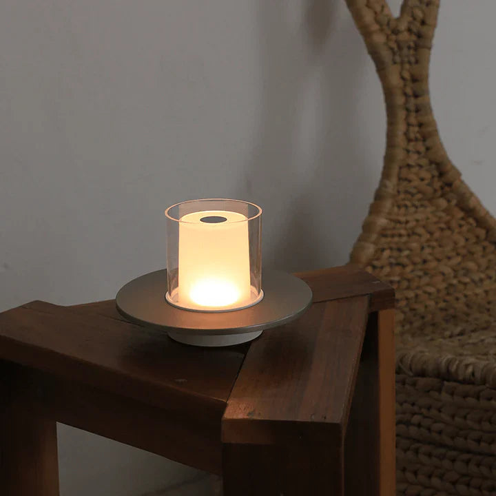 GlowLuxe - LED Kaarslamp Met Inductie & Vlamloze Sfeer
