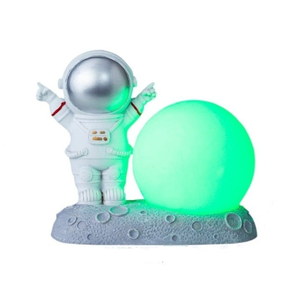 CosmoGlow - Stijlvolle Astronaut Nachtlamp Voor Rustgevende Sfeerverlichting