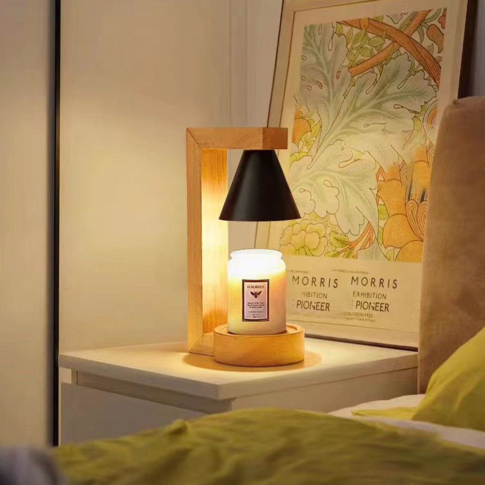 GlowLume - Kaarsverwarmerlamp met Stijlvol Design voor Rookvrije Geurervaring