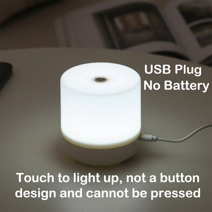 GlowLite - Compacte LED Nachtlamp met USB en Aanraakdimming