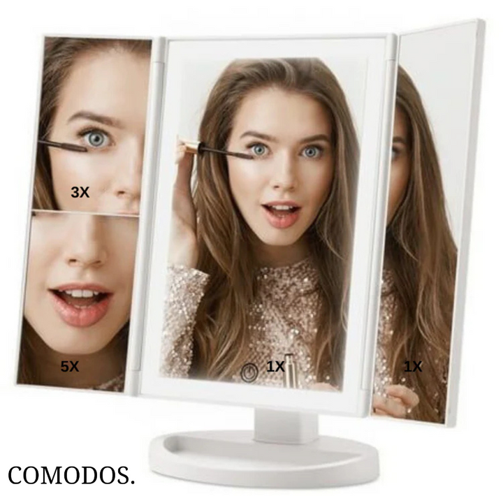 GlowMirror™ Pro | Vlekkeloze Verlichting, Altijd en Overal