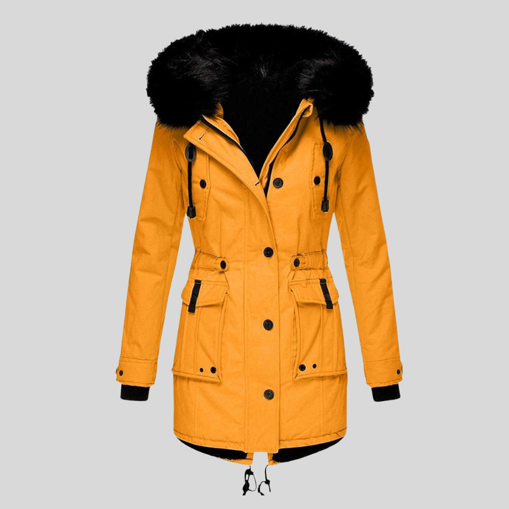 Winterjas met capuchon voor dames