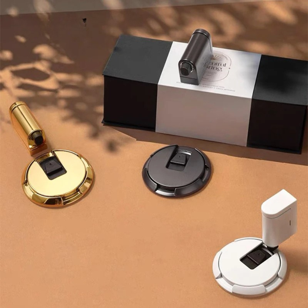 Magnetische deurstopper voor vloermontage zonder boren