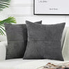 SoftNest - Gestreepte Zachte Kussenhoezen 45x45 cm Voor Bank of Bed