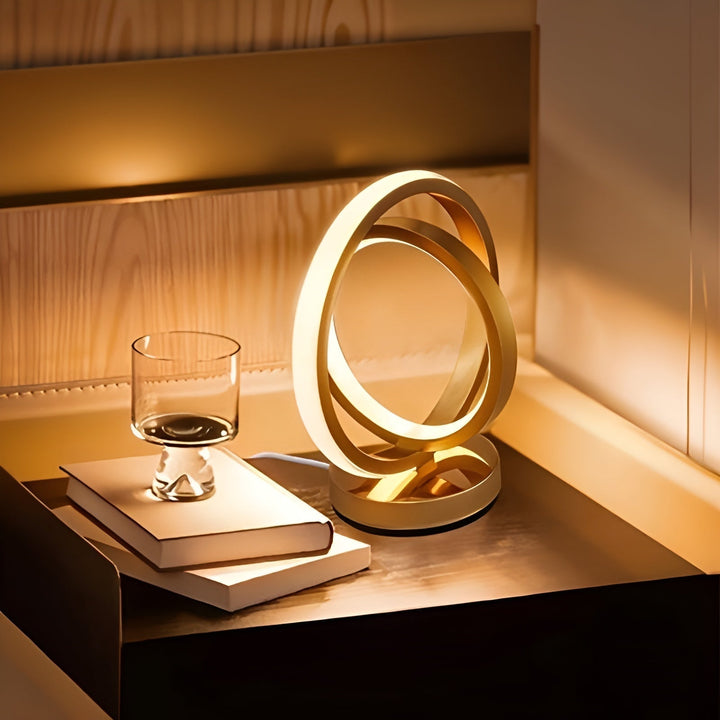 LumiStyle - Dimbare USB Tafel Lamp Met Modern Metalen Design