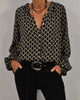 Damesblouse met V-hals - Zara