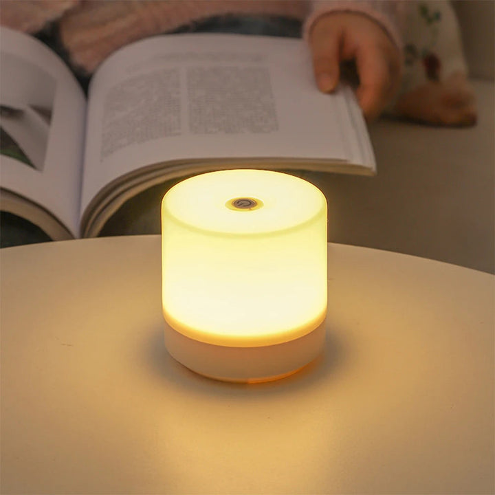 GlowLite - Compacte LED Nachtlamp met USB en Aanraakdimming