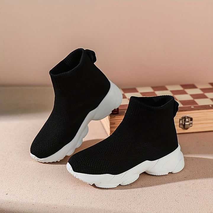 Jongens meisjes sok schoenen geweven ademend schoenen - Lucky