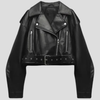 Dames cropped riemjas