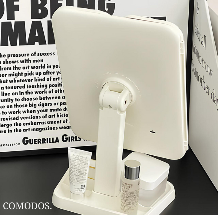 GlowMirror™ Pro | Vlekkeloze Verlichting, Altijd en Overal