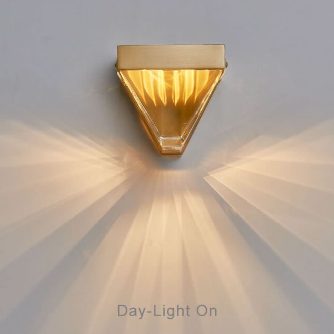 LumiLuxe - Moderne LED Wandlamp met Geometrisch Design en Energiezuinige Technologie