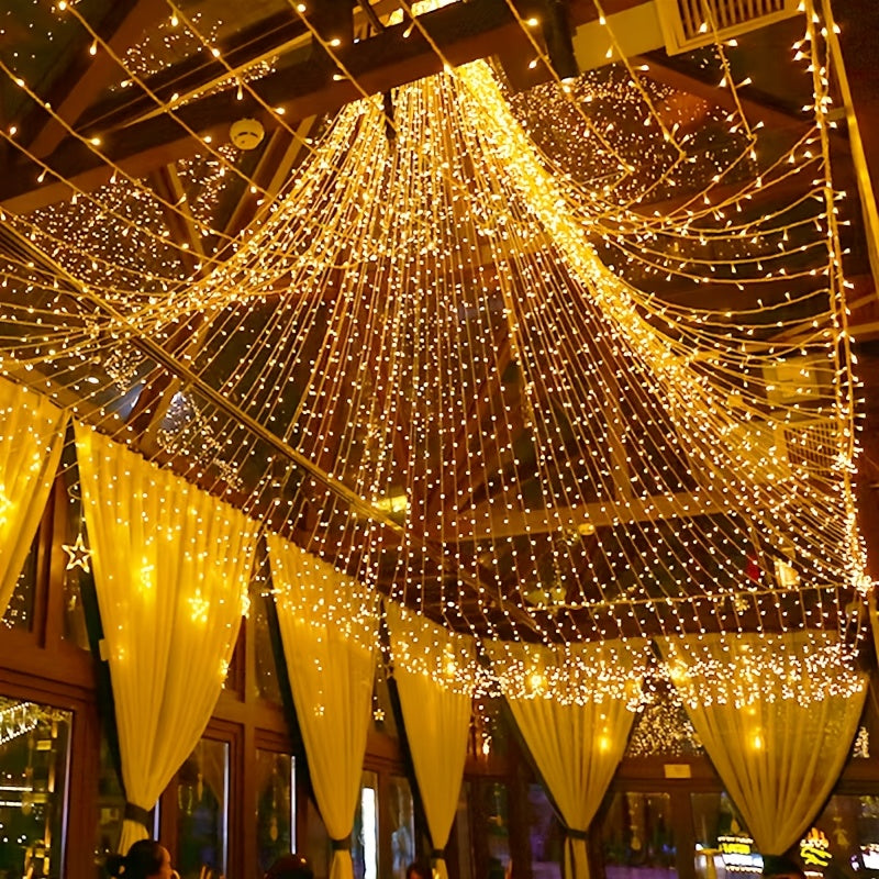 GlowBright - LED Sfeer Verlichting 10m, Multi-Kleur Voor Feestelijke Decoratie