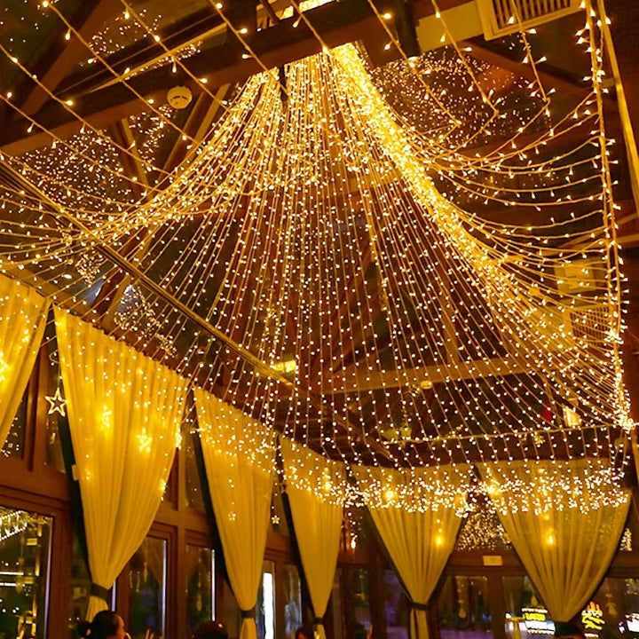 GlowBright - LED Sfeer Verlichting 10m, Multi-Kleur Voor Feestelijke Decoratie