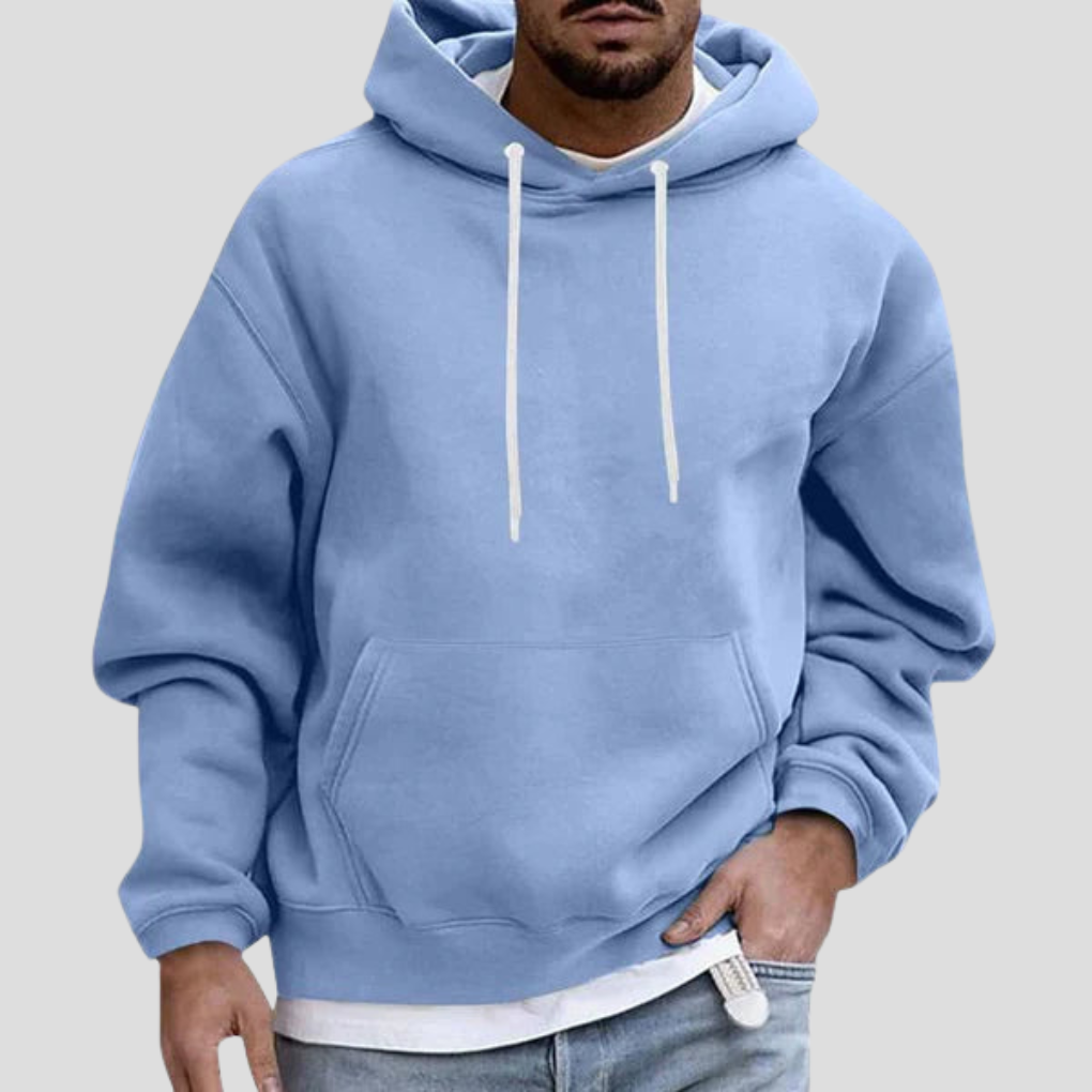 Herenhoodie met zakken