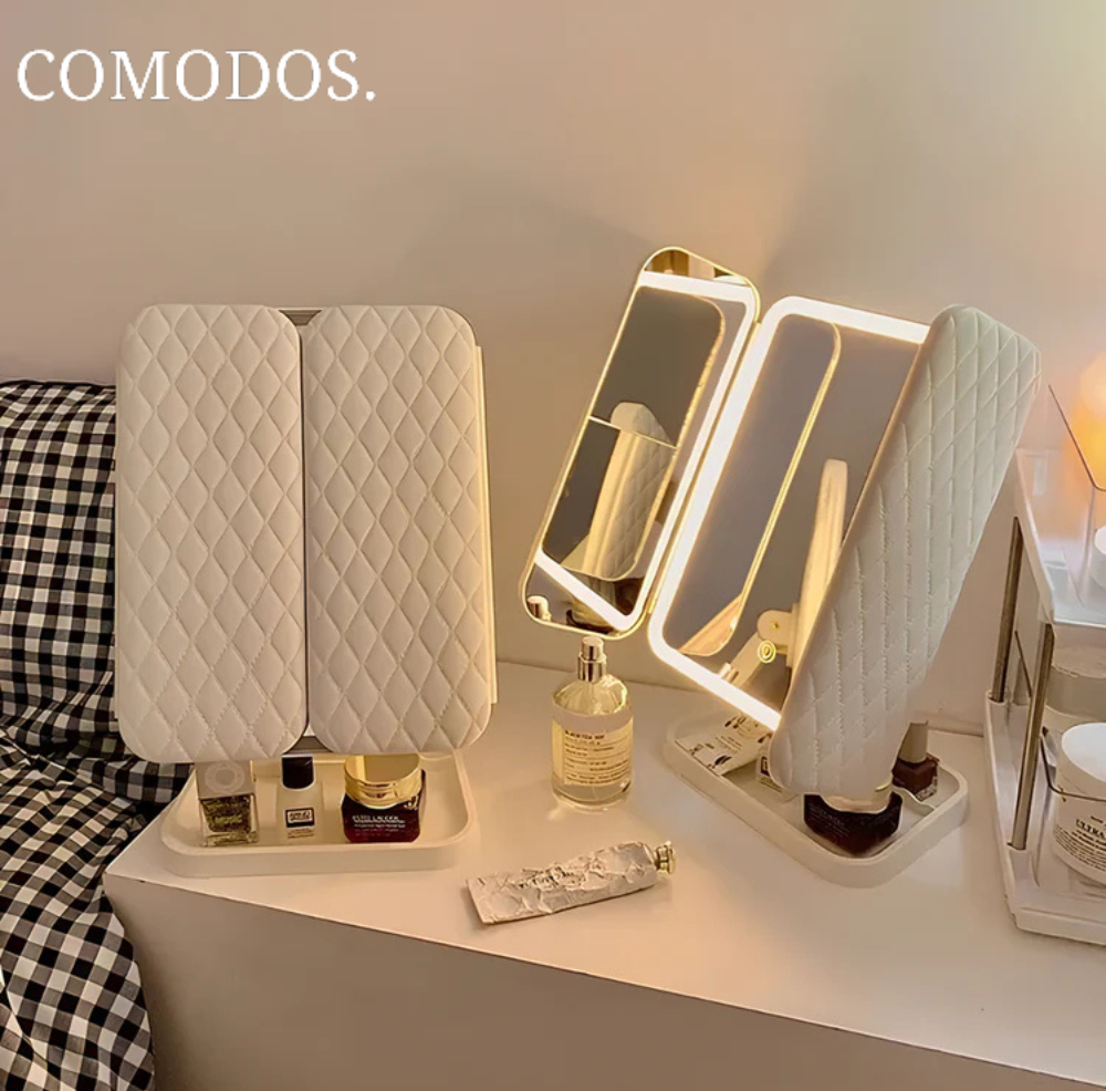 GlowMirror™ Pro | Vlekkeloze Verlichting, Altijd en Overal