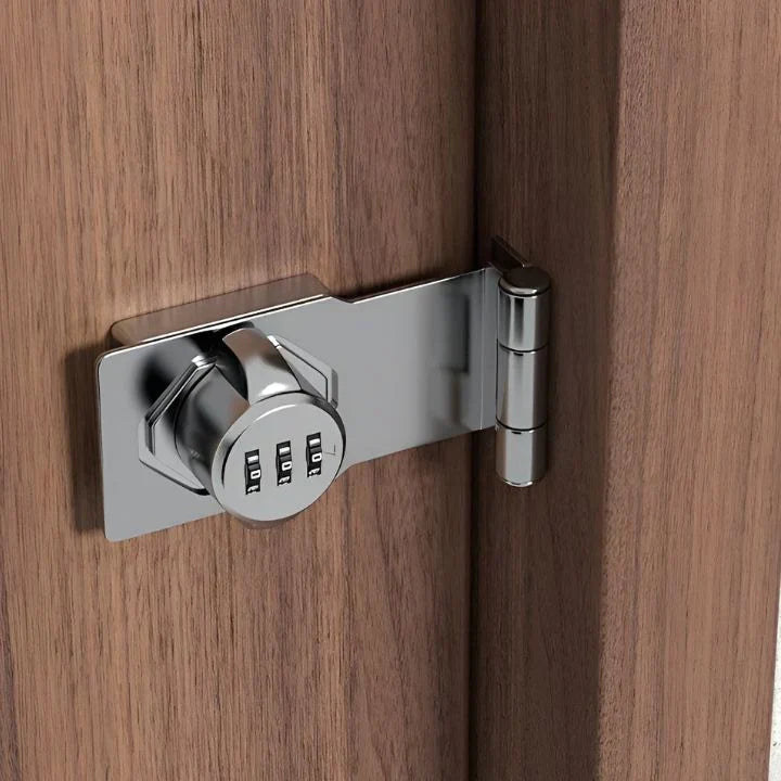 LockSecure - Sleutelloos Combinatieslot Voor Kast, Deur en Lade Beveiliging