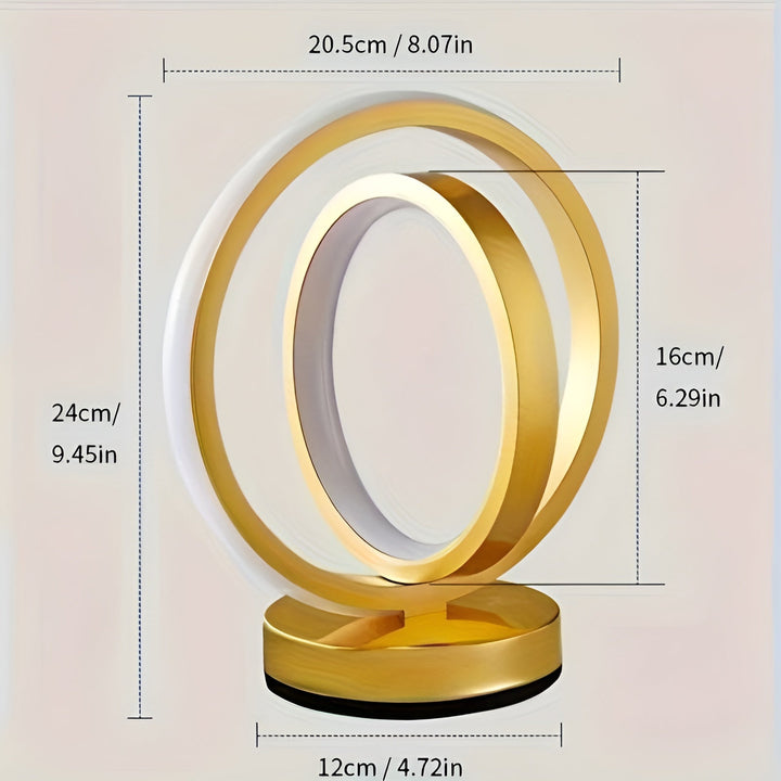 LumiStyle - Dimbare USB Tafel Lamp Met Modern Metalen Design