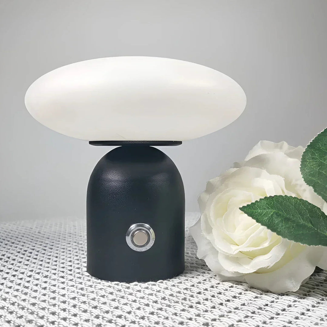 NordicGlow - Draadloze Design Paddenstoellamp met Touch Dimmer voor Sfeervol Interieur