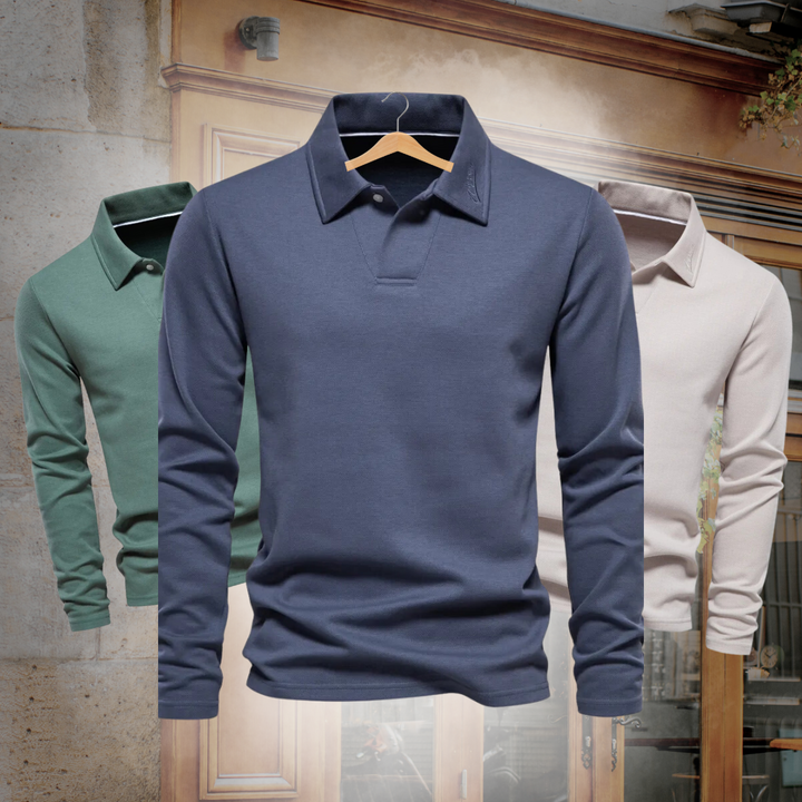 Casual polotrui heren – Lange mouwen - Stijlvol en Comfortabel