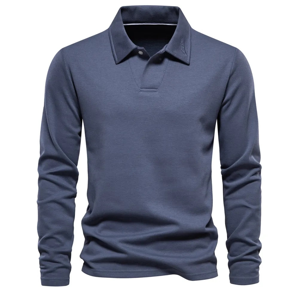 Casual polotrui heren – Lange mouwen - Stijlvol en Comfortabel