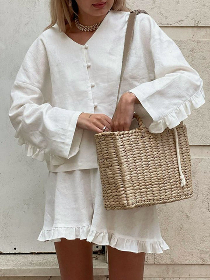 Korte dames Broek en Blouse - Agnes