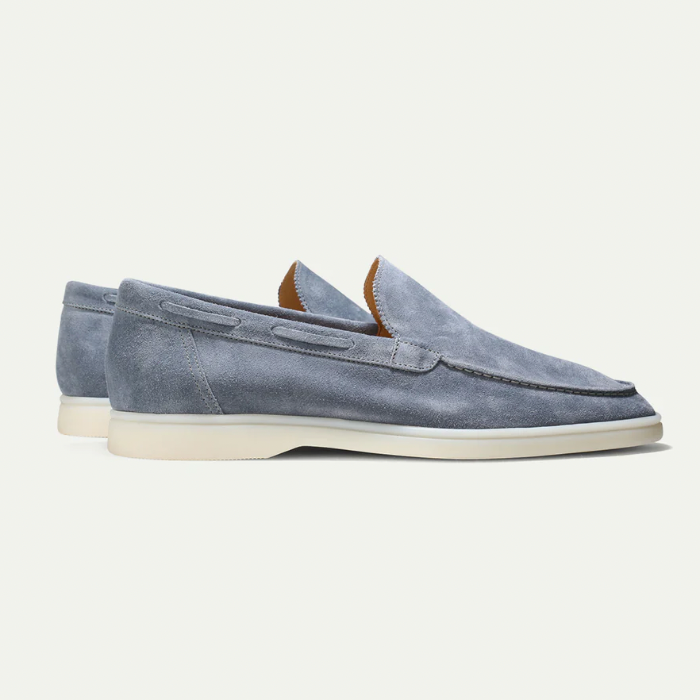 Luxe Handgemaakte Suède Loafers voor Heren