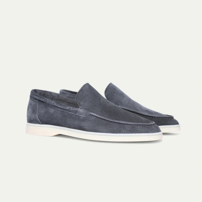 Luxe Handgemaakte Suède Loafers voor Heren