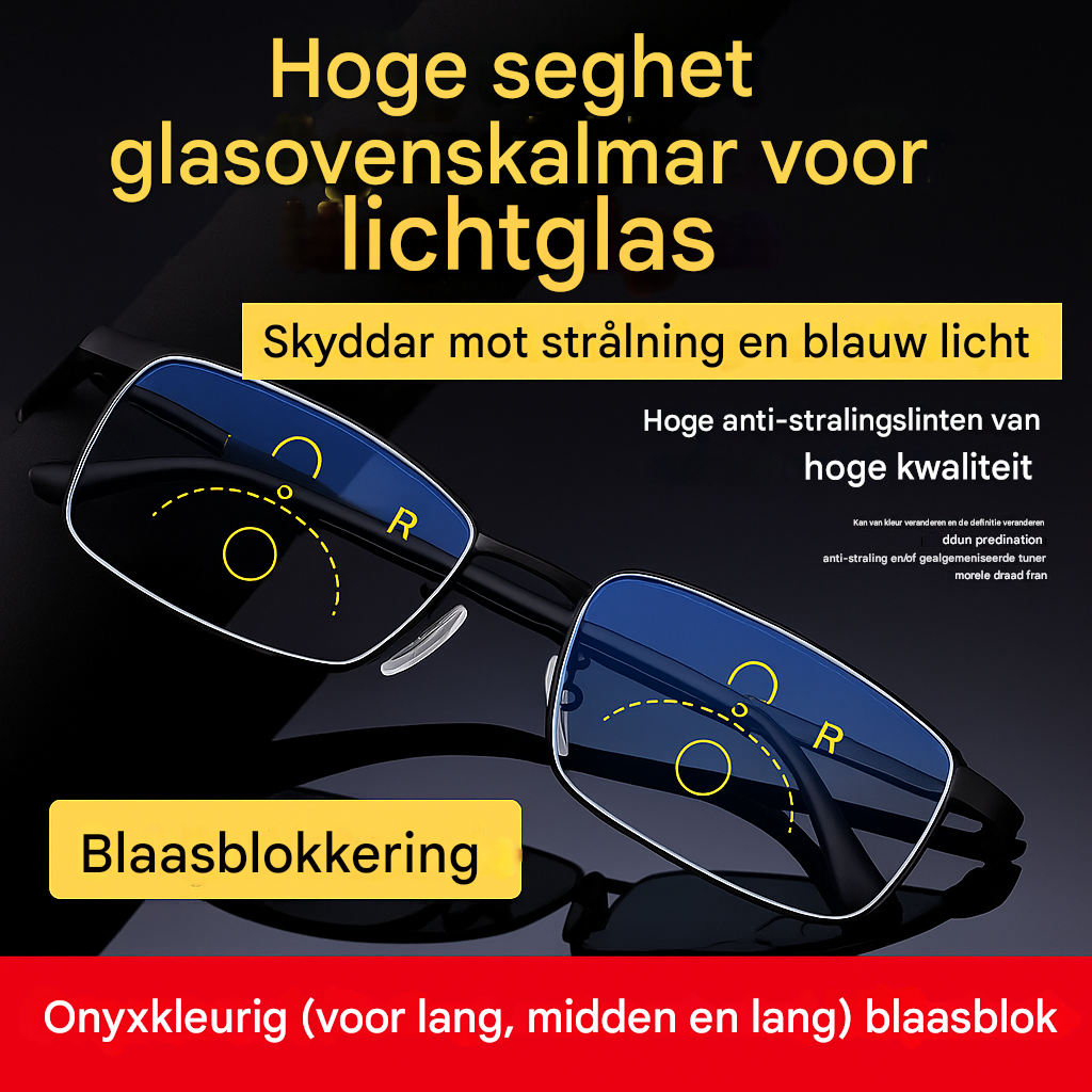 Slimme progressieve glazen