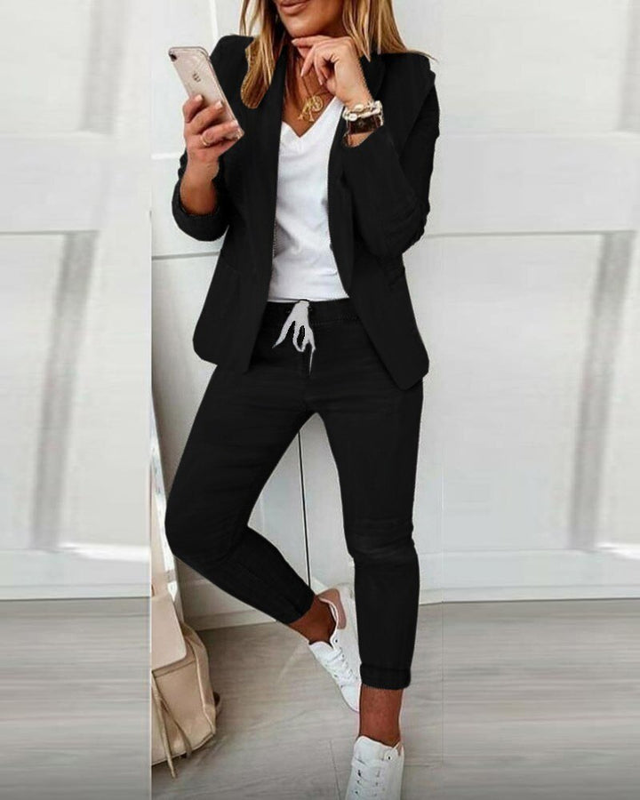 Stijlvolle blazer met broek voor dames - Noble