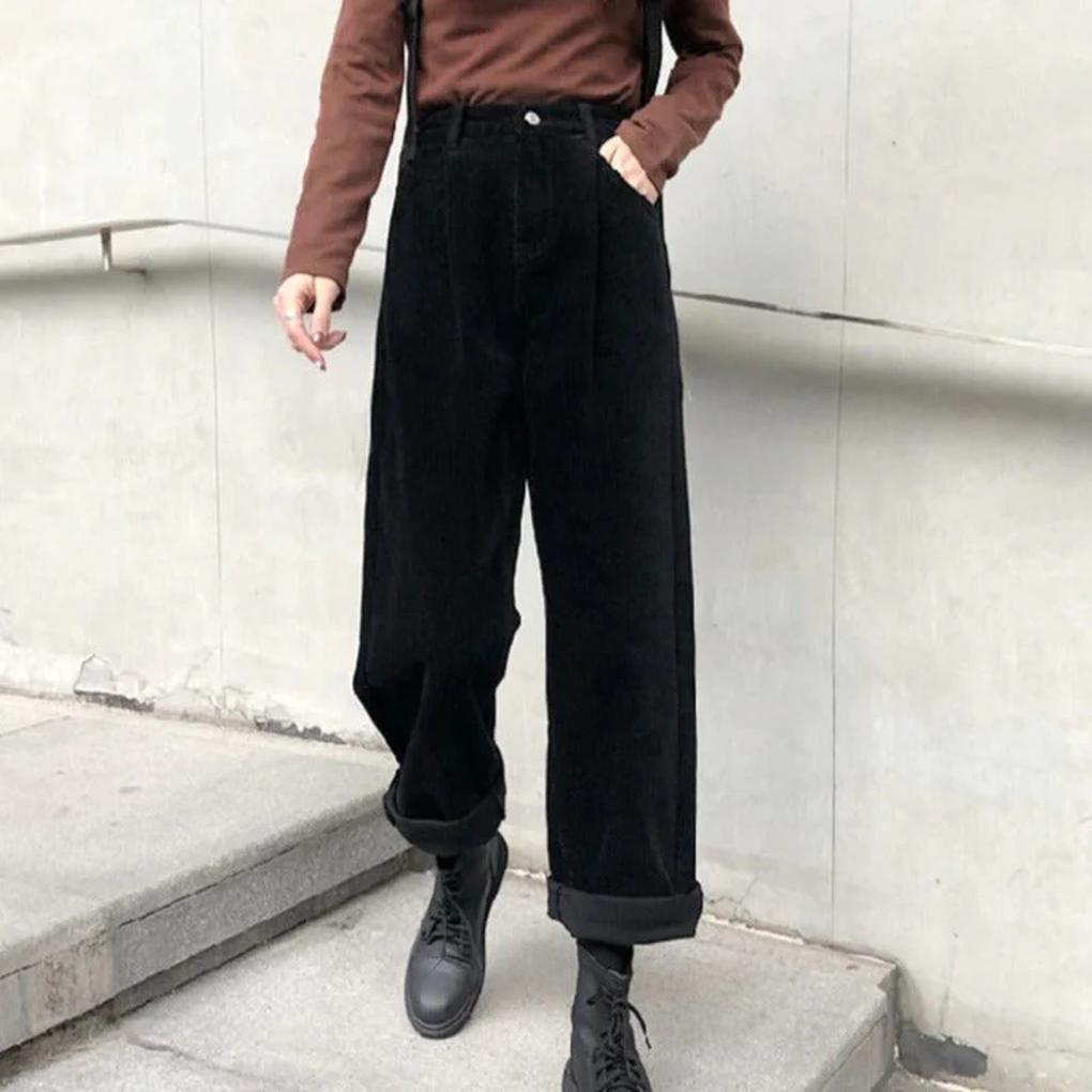 Corduroy broek voor dames – Stijlvolle dagelijkse broek