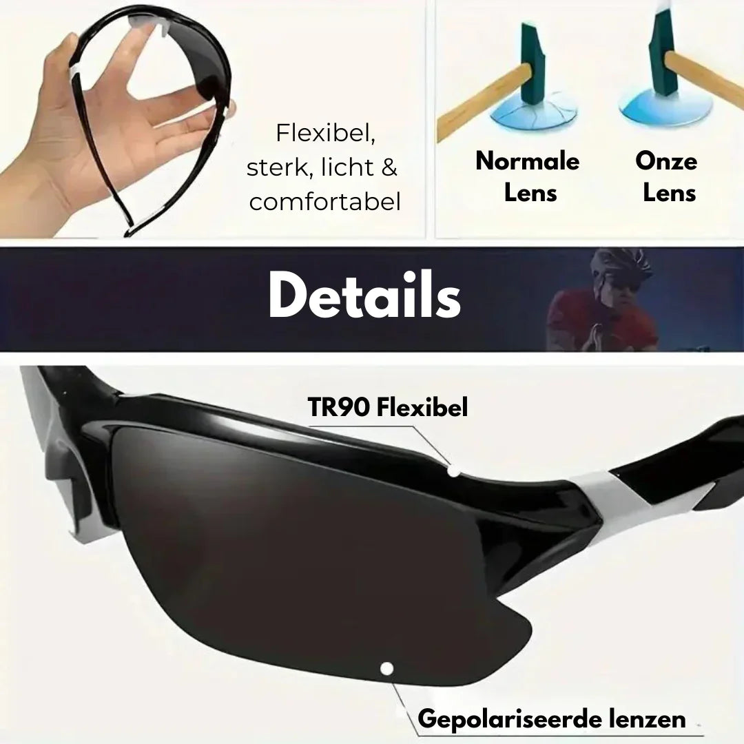 Advision – Gepolariseerde Sportzonnebril Voor Optimale Prestaties