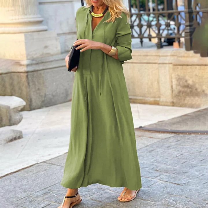 Maxi-jurk voor dames – elegant silhouet