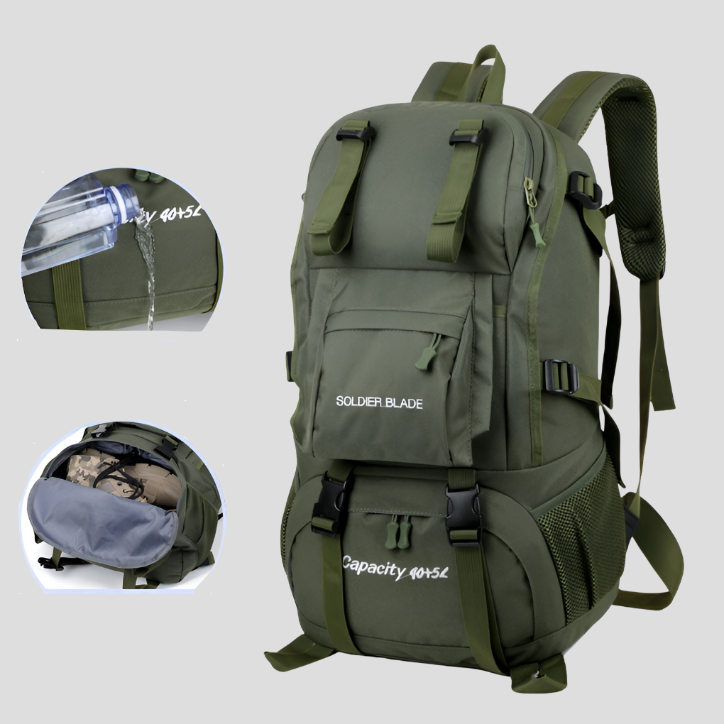 Ultralichte waterdichte 90L wandelrugzak