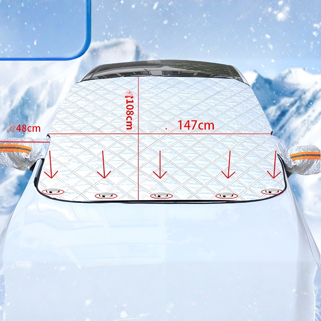 Magnetisch antivrieszeil - voorruitbeschermingsdoek